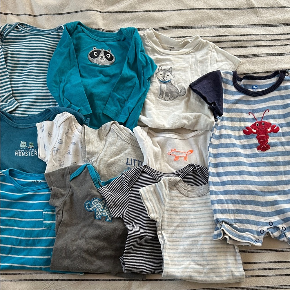 Boys 6-9 Months Onesie Bundle